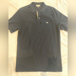 Men’s Burberry polo shirt. Size large. Like new condition